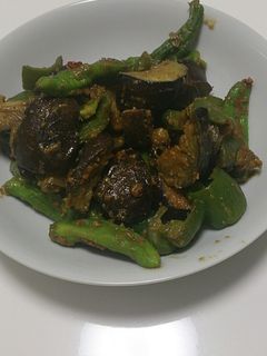 茄子とピーマンの味噌炒め-レシピのメイン写真