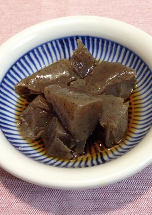 こんにゃくの煮物-レシピのメイン写真