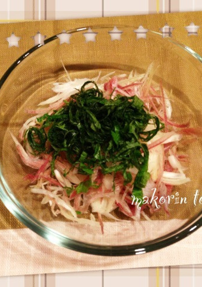 簡単！みょうがと大葉のポン酢和え-レシピのメイン写真