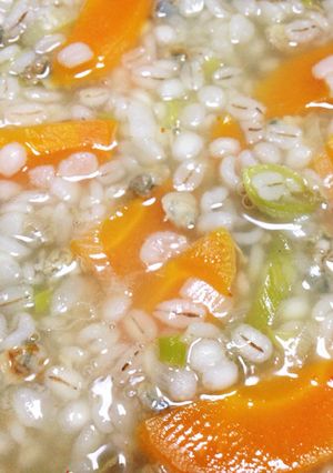 押し麦のしじみスープ-レシピのメイン写真