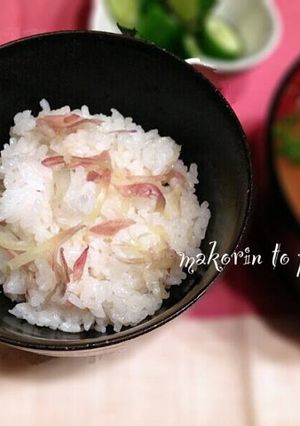超簡単!さっぱり美味しいみょうがご飯-レシピのメイン写真