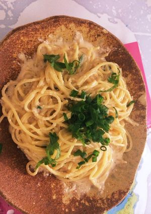 辛子明太子クリームパスタ-レシピのメイン写真