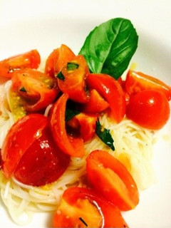 【10分】素麺de冷製トマトパスタ風♡-レシピのメイン写真