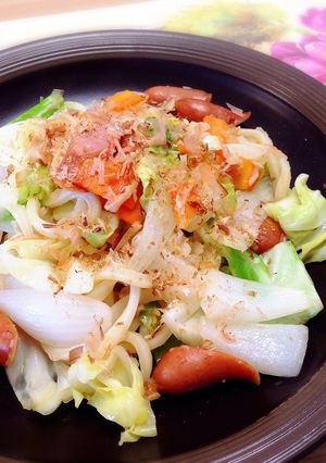 野菜シャキシャキ♪失敗なしの焼きうどん-レシピのメイン写真