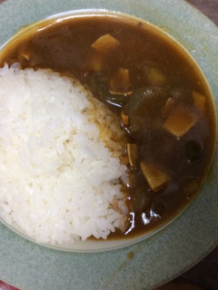 簡単ベーコンとハムのピーマンカレー-レシピのメイン写真