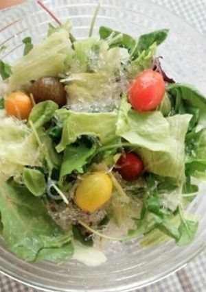 海藻麺の簡単サラダ-レシピのメイン写真