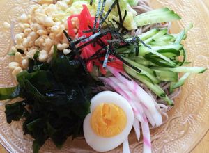 お蕎麦屋さん風冷やしたぬき蕎麦-レシピのメイン写真