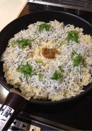 しらすのオコゲ飯-レシピのメイン写真