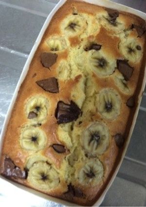 バナナもトロッ☆チョコバナナケーキ-レシピのメイン写真