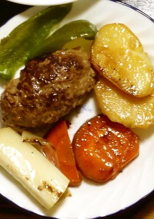 ふっくらジューシーハンバーグの焼き方-レシピのメイン写真