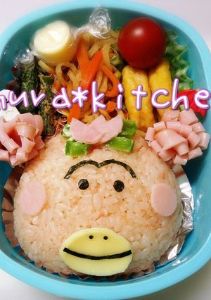 キャラ弁❈はなかっぱオニギリ-レシピのメイン写真