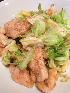 鶏とキャベツの麺つゆ炒め-レシピのメイン写真