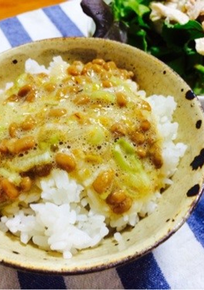 私のごちそう♡ふわとろ卵の納豆ご飯-レシピのメイン写真