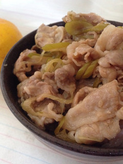 ☆豚しゃぶのゆずぽん丼☆-レシピのメイン写真