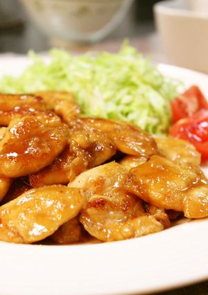 節約満足おかず＊柔らか鶏胸肉の生姜焼き-レシピのメイン写真