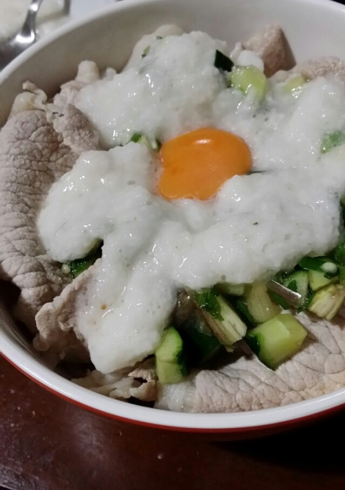スタミナ満点♪かんたん冷しゃぶだし丼-レシピのメイン写真