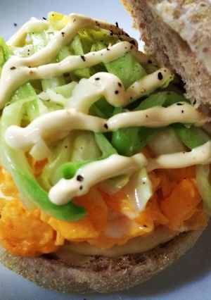 キャベツとアンチョビのホットサンド-レシピのメイン写真