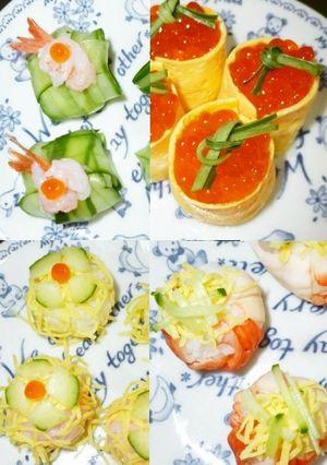 ✿手毬寿司✿9種✿-レシピのメイン写真