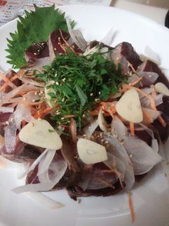 ☒鰹のたたき☒2種のタレで♪-レシピのメイン写真