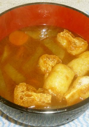 パパの赤味噌汁①-レシピのメイン写真