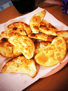 残り物再利用 餃子の皮のチーズ包み-レシピのメイン写真