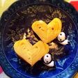 かわいいハート型卵焼き♡飾り切り