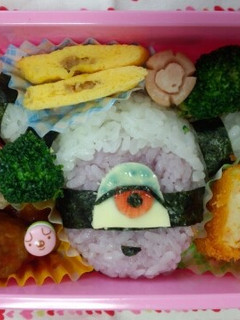 妖怪ウォッチ フゥミン キャラ弁-レシピのメイン写真