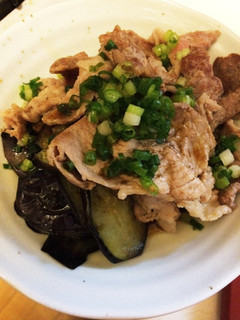ナスと豚肉のさっぱり焼き-レシピのメイン写真