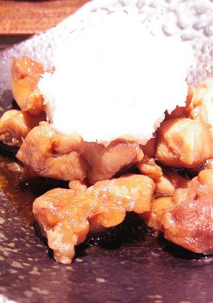 鶏の旨煮みぞれがけ-レシピのメイン写真