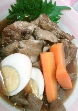 なんこつ付き豚バラ肉のキリンレモン煮-レシピのメイン写真