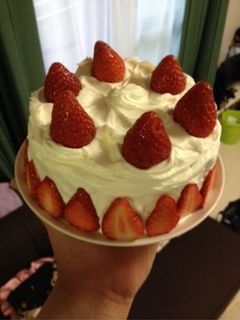 生クリームケーキ-レシピのメイン写真