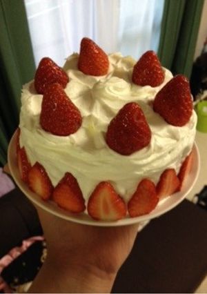 生クリームケーキ-レシピのメイン写真