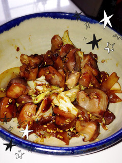 簡単☆砂肝炒め 焼肉のたれver.-レシピのメイン写真