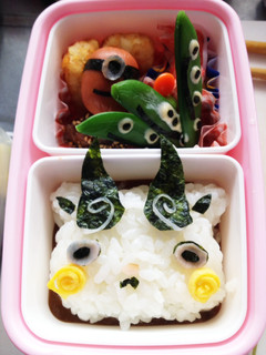 キャラ弁☆妖怪ウォッチ☆コマさん-レシピのメイン写真