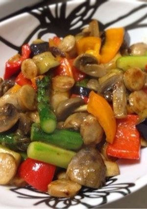 超簡単★夏野菜とソーセージのカレー風味-レシピのメイン写真