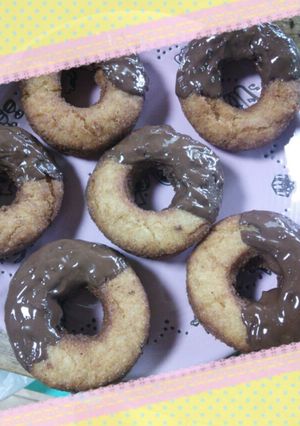 マンハッタン風♪チョコバナナドーナツ♪-レシピのメイン写真