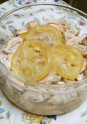 レモン塩で鶏酒蒸し-レシピのメイン写真