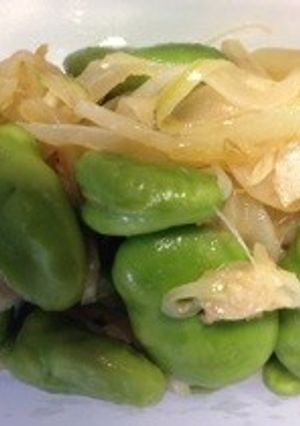 空豆の炒め物〜柚子胡椒風味〜-レシピのメイン写真