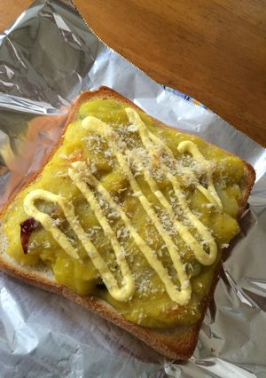 焼きシチューパン-レシピのメイン写真