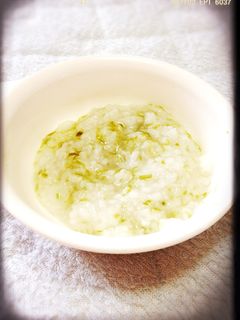 離乳食中期 のり粥-レシピのメイン写真
