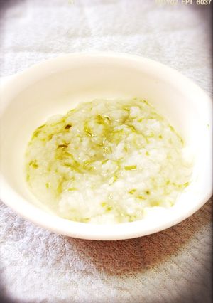 離乳食中期 のり粥-レシピのメイン写真