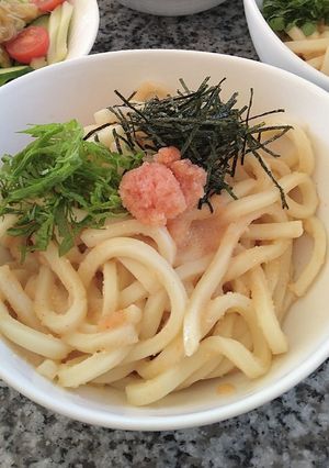 自信作☆辛子明太子うどん-レシピのメイン写真