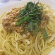 和風な納豆パスタ