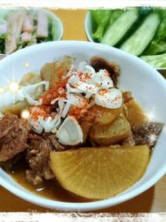 味が染みてる~牛すじの煮込み♪-レシピのメイン写真