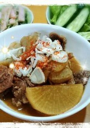味が染みてる～牛すじの煮込み♪-レシピのメイン写真