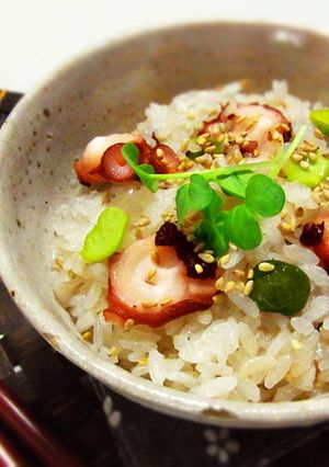 味つけは白だしのみ！　蛸飯（たこめし）-レシピのメイン写真