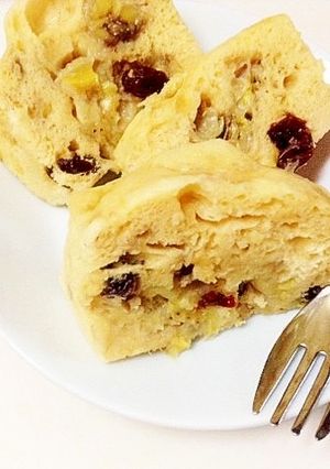 簡単♪レンジで牛乳パックバナナケーキ-レシピのメイン写真