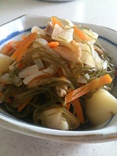 切り昆布の煮物-レシピのメイン写真
