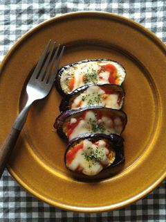 フライパンで!簡単!なすのチーズ焼き☆-レシピのメイン写真