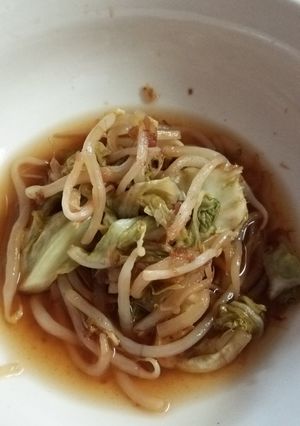 簡単☆モヤシとキャベツのポン酢煮-レシピのメイン写真